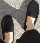 Corduroy slippers